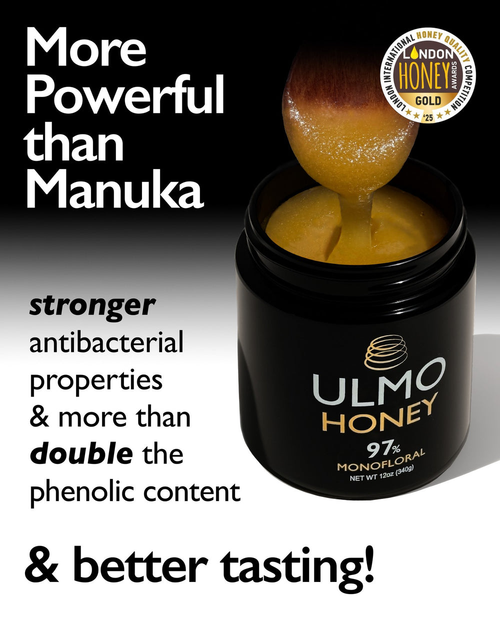 Did you know Ulmo Honey is more powerful than Manuka?
